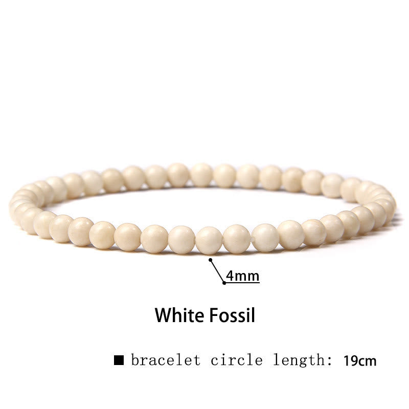 4mm Various Stone Crystal Mini Beads Healing Bracelet
