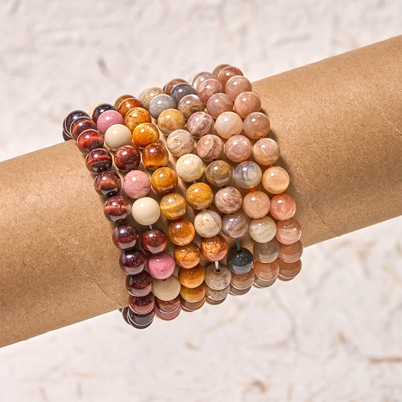 Inspire Creativity Orange Red Series Passion Courage Bracelet