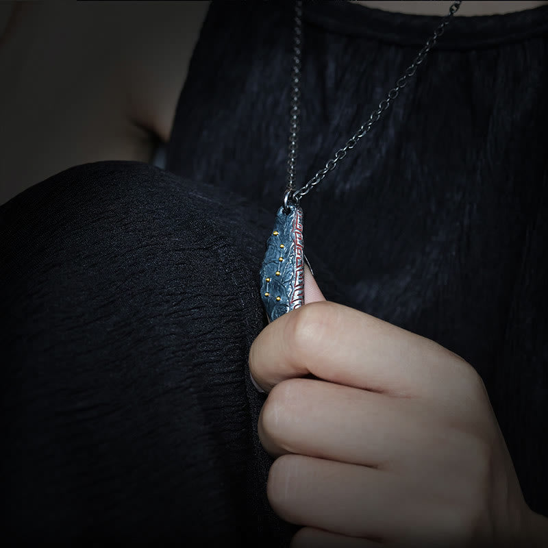 999 Sterling Silver Big Dipper Balance Necklace Pendant