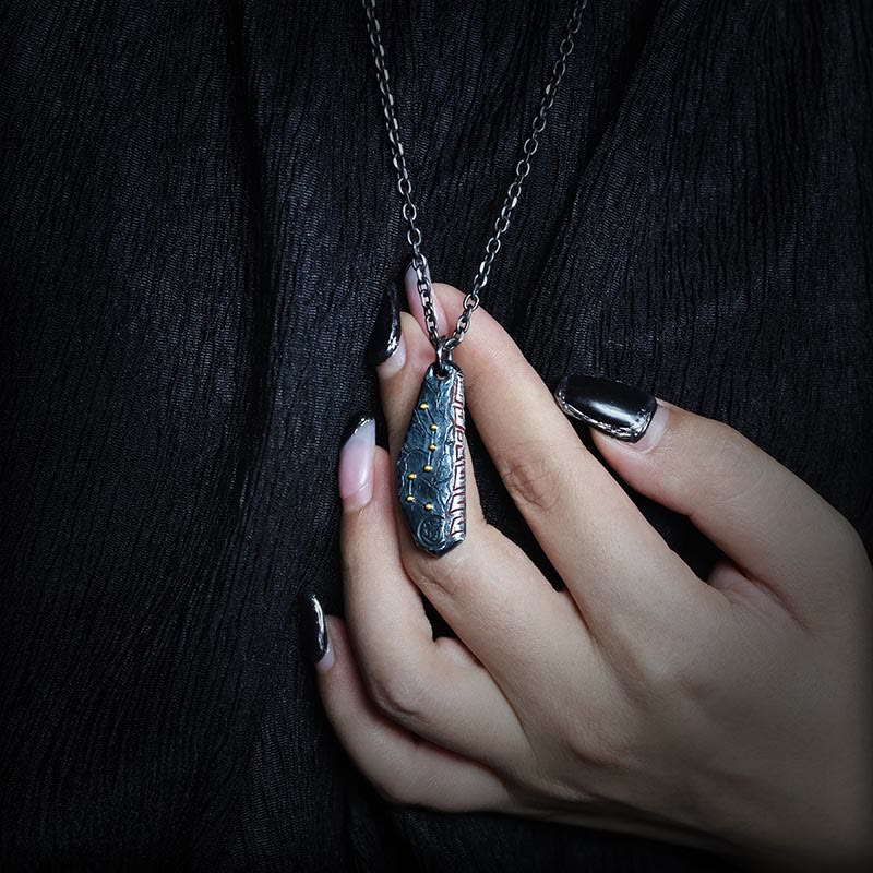 999 Sterling Silver Big Dipper Balance Necklace Pendant