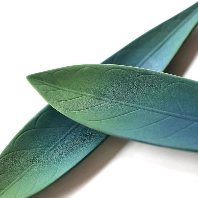 Willow Leaf Healing Ceramic Stick Incense Burner Decoration