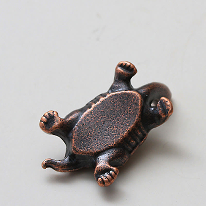 Zen Miniature Alloy Turtle and Snail Incense Burner Desk Ornament