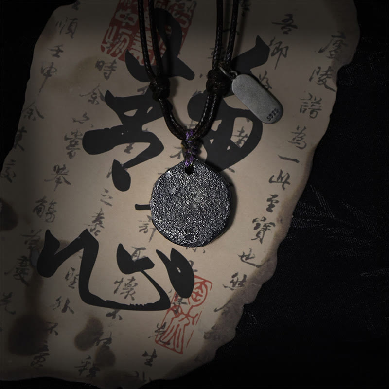 999 Sterling Silver Tai Chi Yin Yang Design Harmony Necklace Pendant