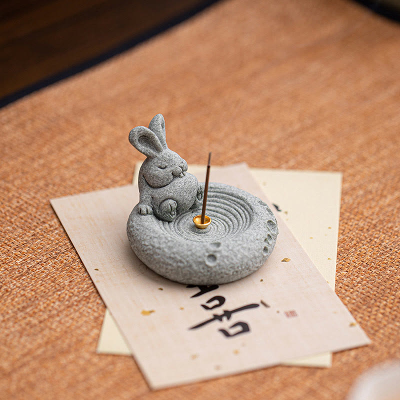 Chinese Zodiac Healing Incense Burner Desk Decoration