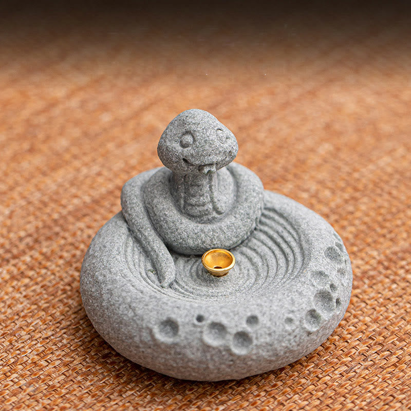 Chinese Zodiac Healing Incense Burner Desk Decoration