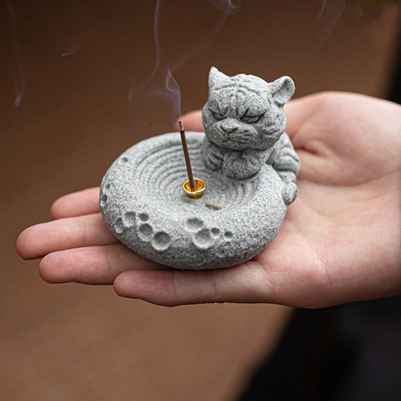 Chinese Zodiac Healing Incense Burner Desk Decoration