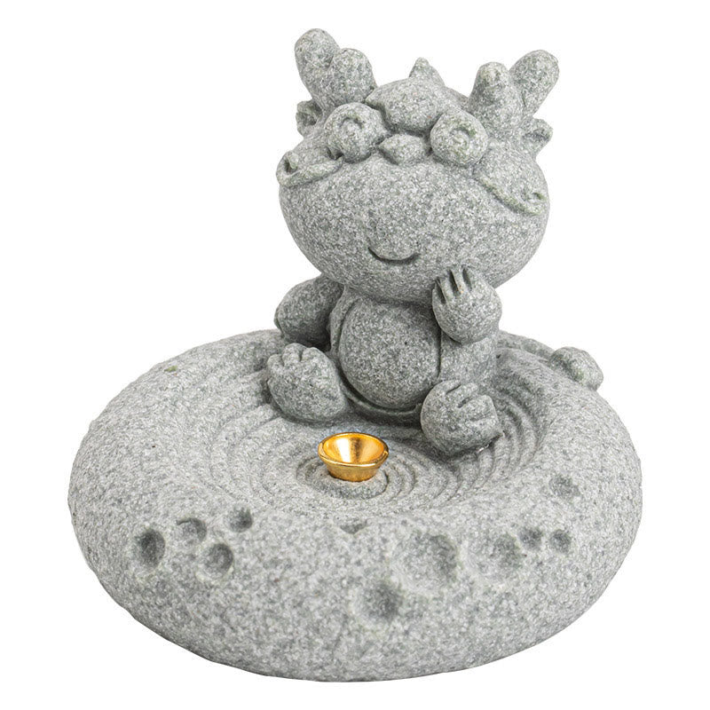Chinese Zodiac Healing Incense Burner Desk Decoration