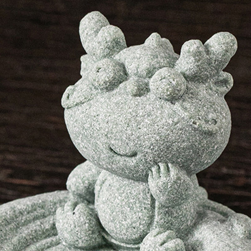 Chinese Zodiac Healing Incense Burner Desk Decoration