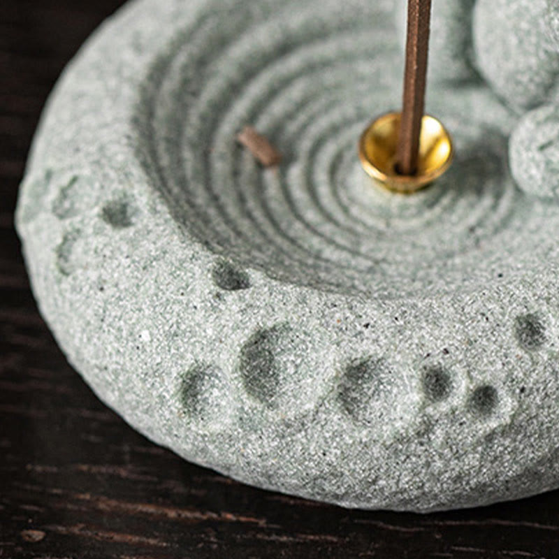 Chinese Zodiac Healing Incense Burner Desk Decoration