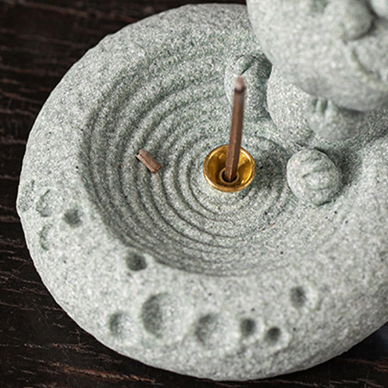 Chinese Zodiac Healing Incense Burner Desk Decoration