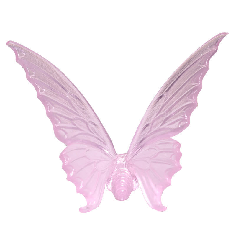 Zeniora Liuli Glass Butterfly Incense Burner Desk Decoration