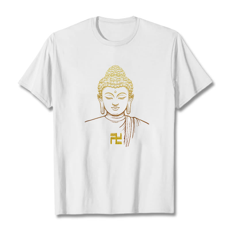 Soft Cotton Sacred Symbol Meditation Graphic Tee