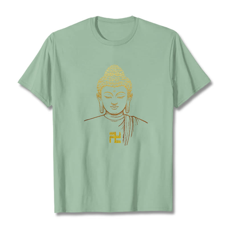 Soft Cotton Sacred Symbol Meditation Graphic Tee