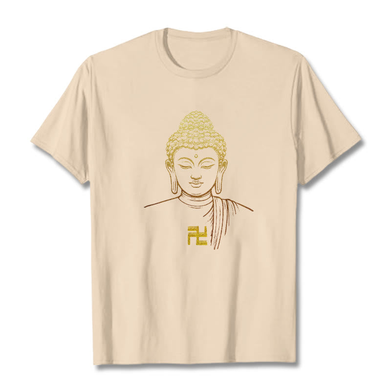 Soft Cotton Sacred Symbol Meditation Graphic Tee