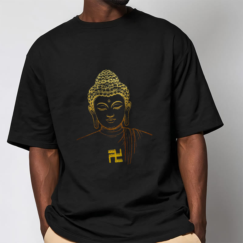 Soft Cotton Sacred Symbol Meditation Graphic Tee