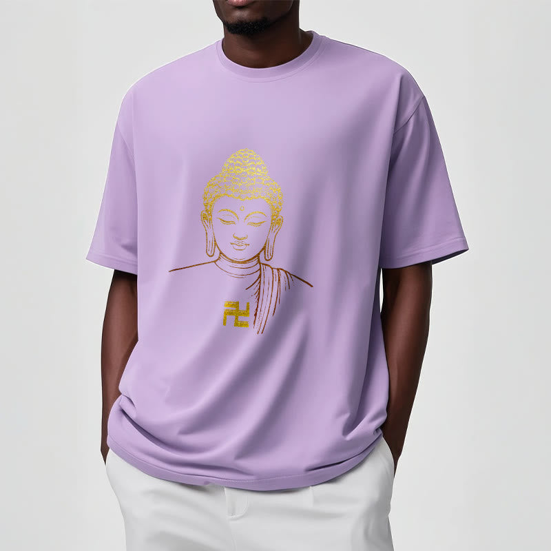 Soft Cotton Sacred Symbol Meditation Graphic Tee
