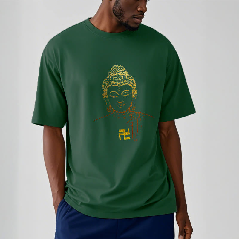 Soft Cotton Sacred Symbol Meditation Graphic Tee