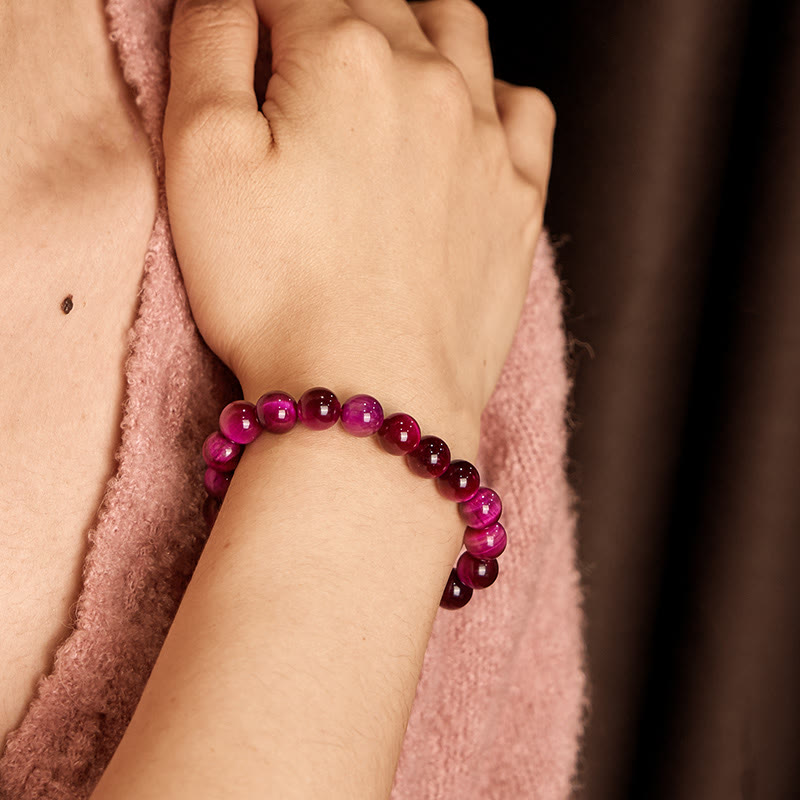 Red Tiger Eye Calm Bracelet