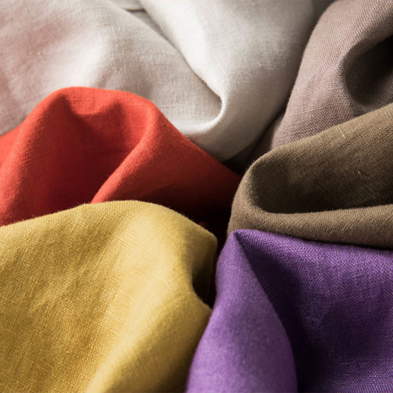 Casual Solid Color Cotton Linen Women's Wide Leg Pants With Pockets