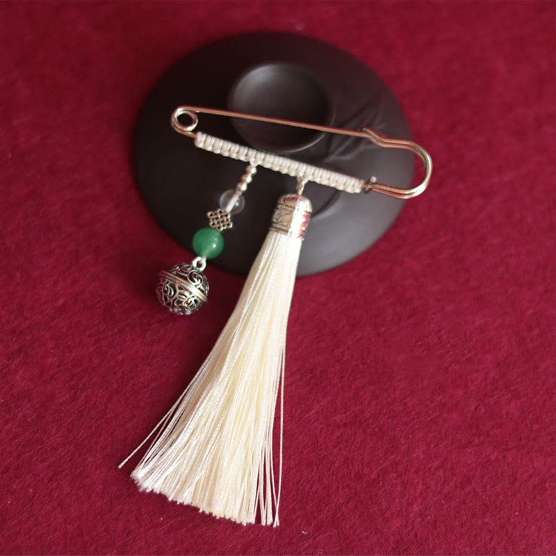 Retro Bell Tassels Brooch