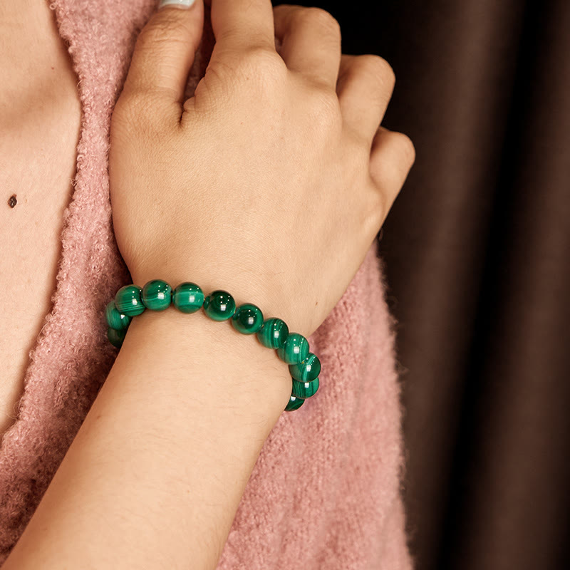 Natural Malachite Protection Calmness Bracelet