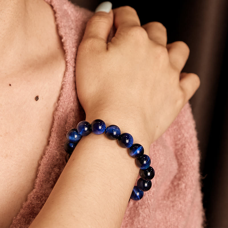 Blue Tiger Eye Balance Bracelet