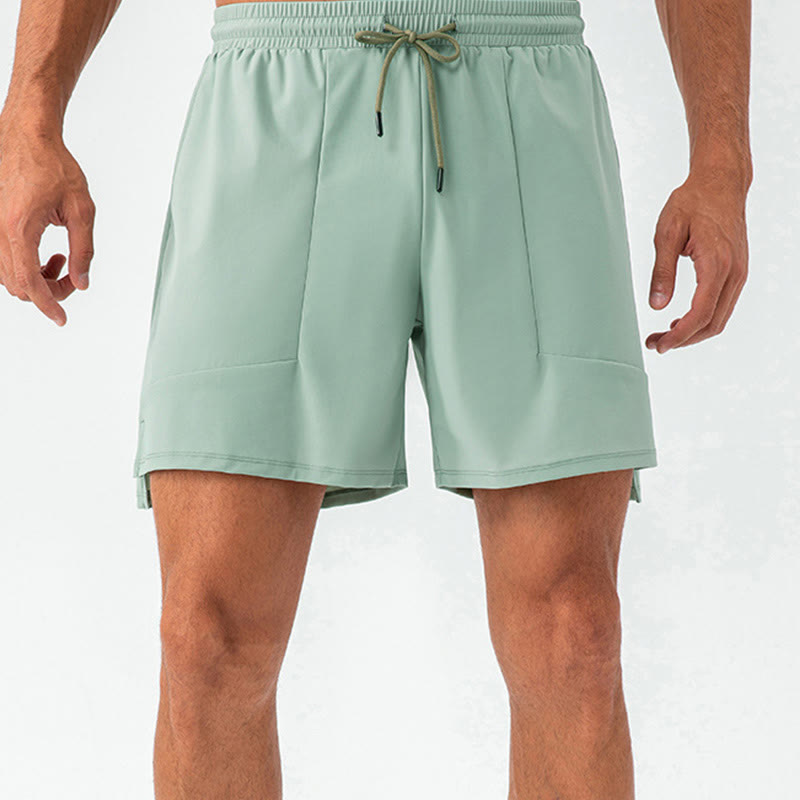 Quick-Dry Wide-Leg Mindful Movement Shorts