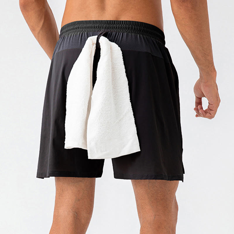 Men's Casual Nylon Quick Dry Sports Shorts With Pockets