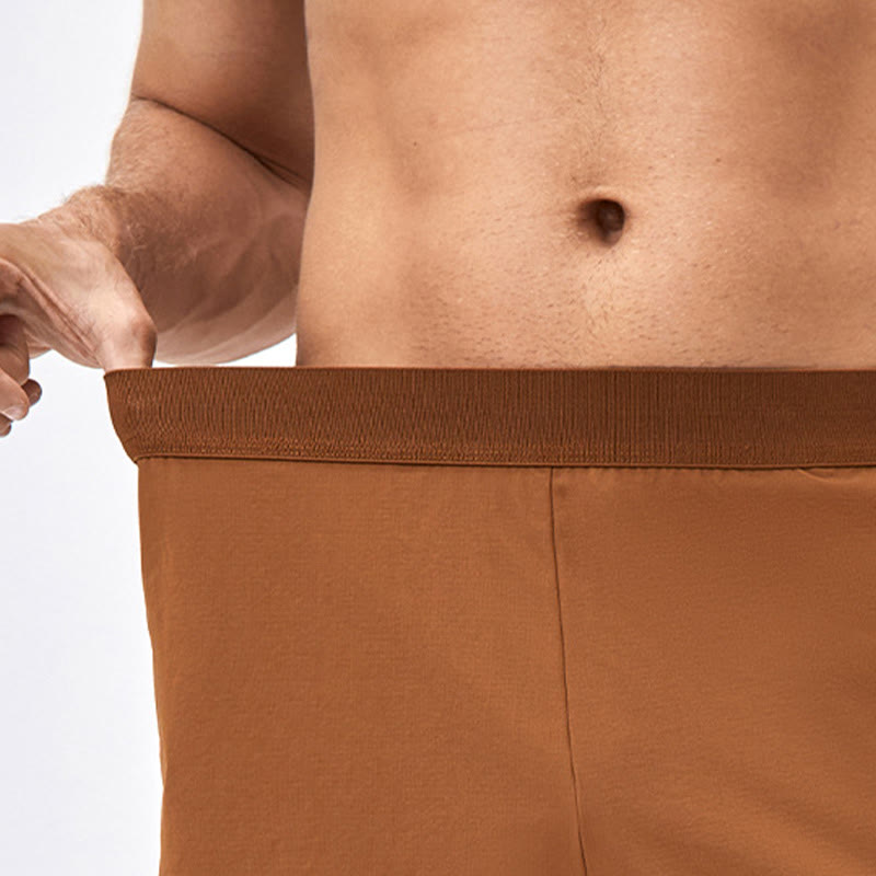 Men's Casual Loose Nylon Quick Dry Sports Shorts With Pockets