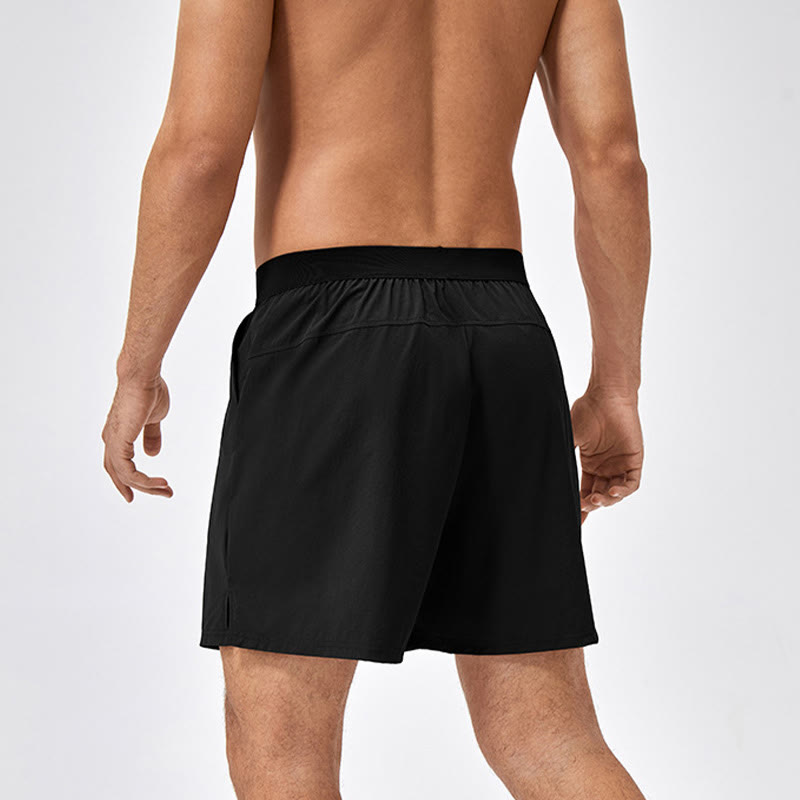 Men's Casual Loose Nylon Quick Dry Sports Shorts With Pockets