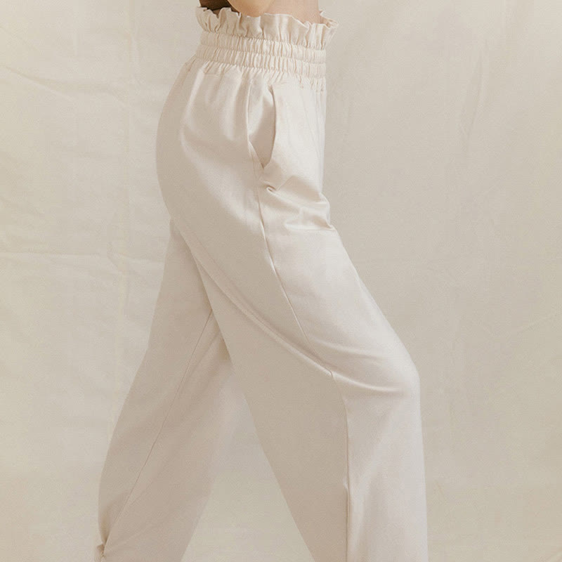 Breathable Soft-Touch Harem Meditation Pants