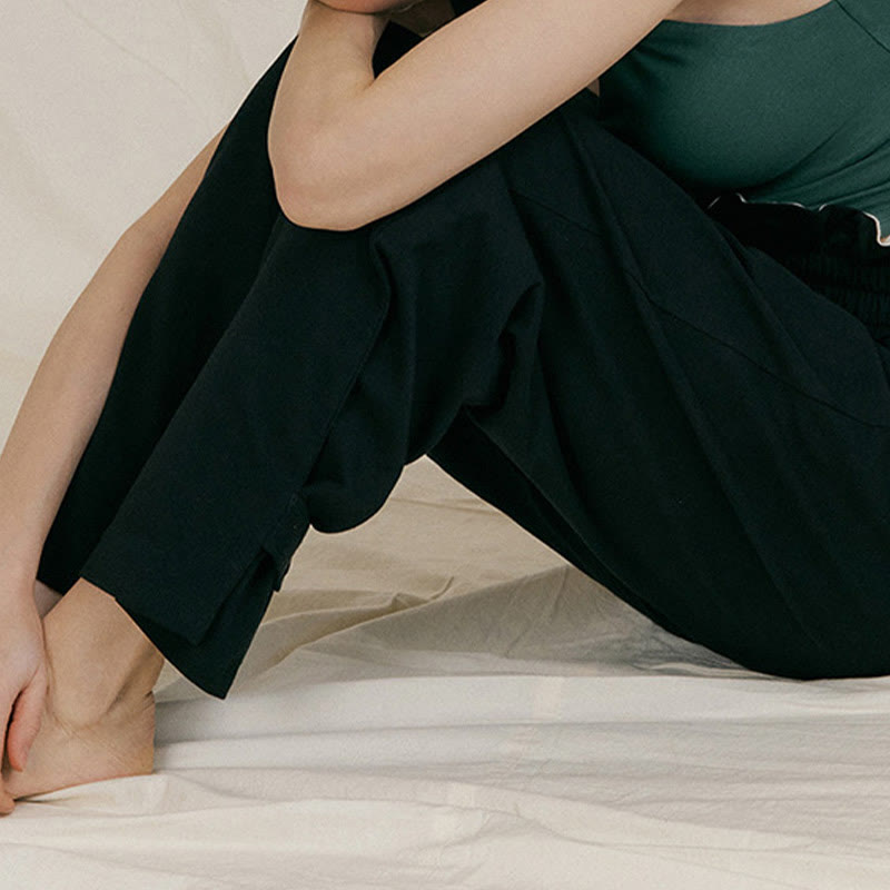 Breathable Soft-Touch Harem Meditation Pants