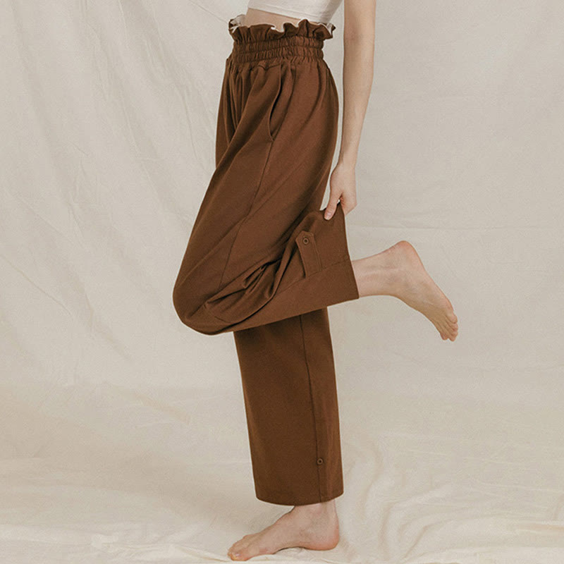Breathable Soft-Touch Harem Meditation Pants