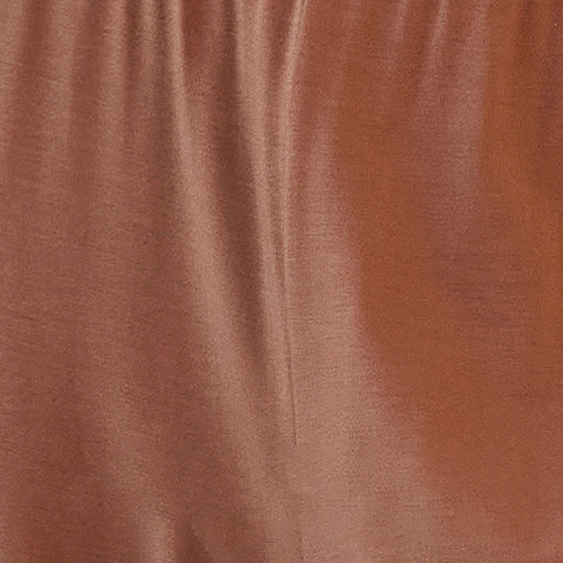 Casual Plain High Waist Elastic Women's Cotton Wide Leg Pants