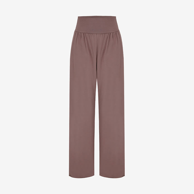 Adjustable Tie-Hem Breathable Meditation Harem Pants