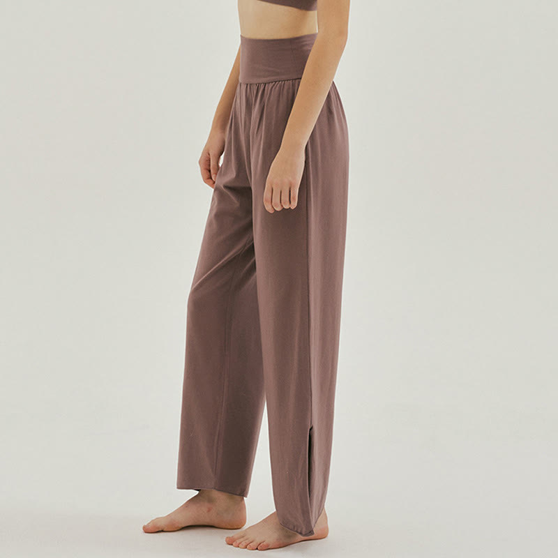 Adjustable Tie-Hem Breathable Meditation Harem Pants