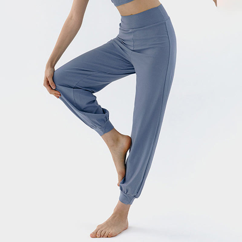 Breathable Quick-Dry High-Waist Harem Yoga Pants