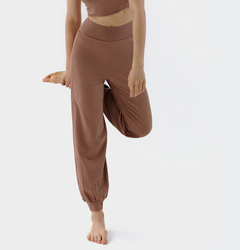 Breathable Quick-Dry High-Waist Harem Yoga Pants