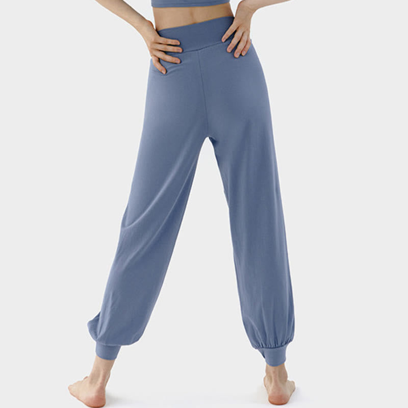 Breathable Quick-Dry High-Waist Harem Yoga Pants