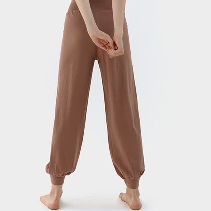 Breathable Quick-Dry High-Waist Harem Yoga Pants