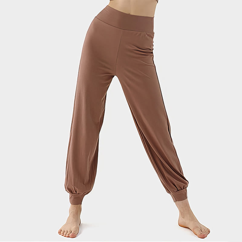 Breathable Quick-Dry High-Waist Harem Yoga Pants