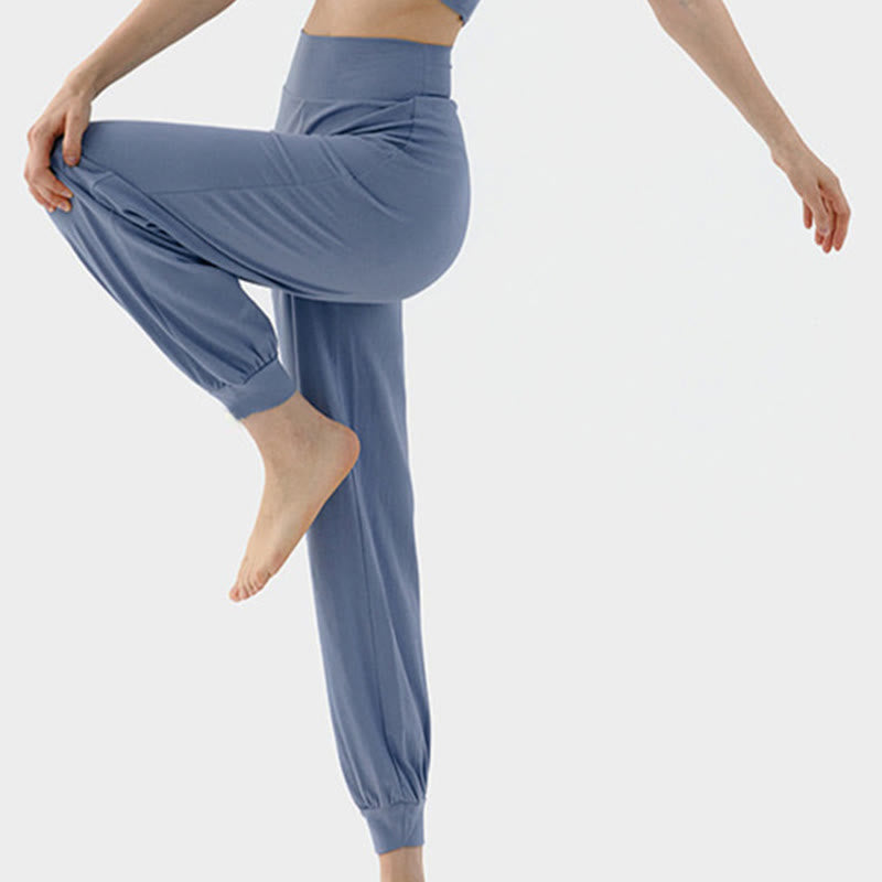 Breathable Quick-Dry High-Waist Harem Yoga Pants
