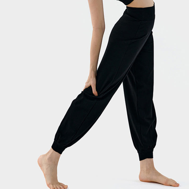 Breathable Quick-Dry High-Waist Harem Yoga Pants