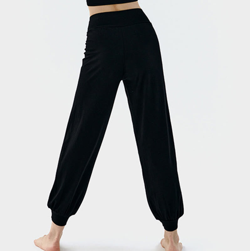 Breathable Quick-Dry High-Waist Harem Yoga Pants