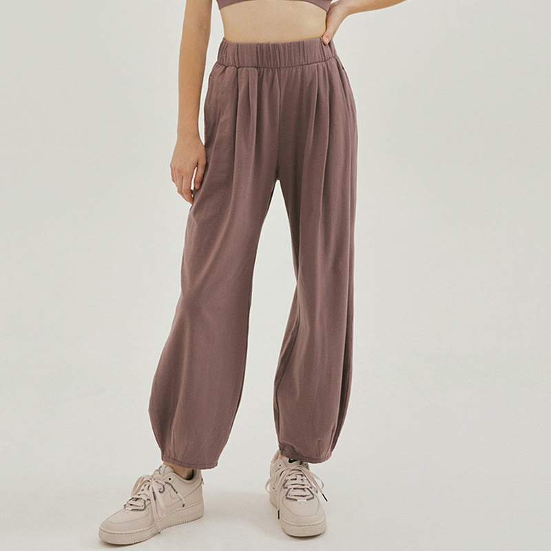 Tactile Breathable Loose Harem Meditation Pants