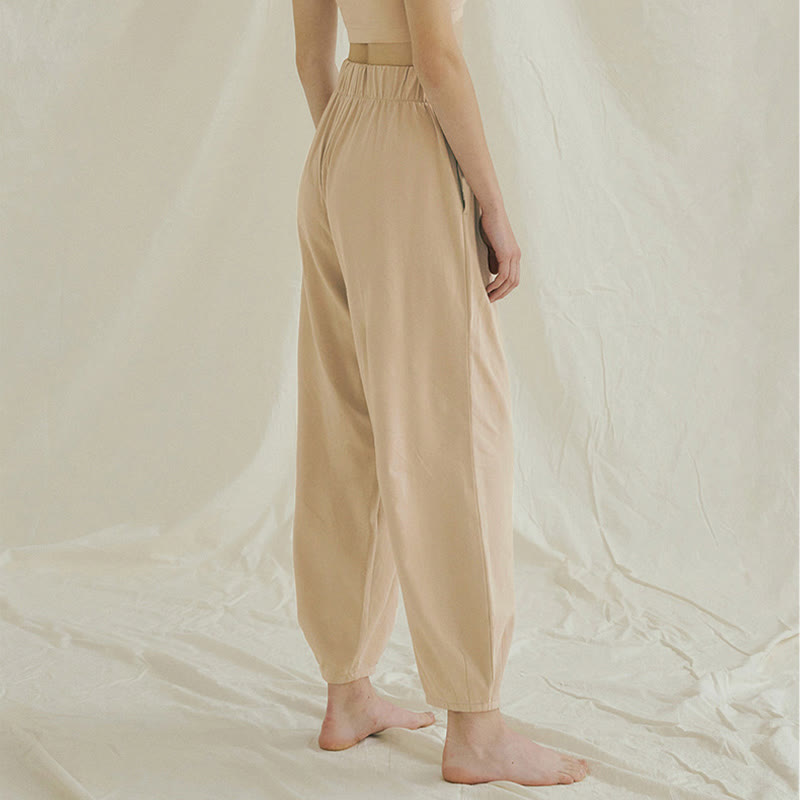 Tactile Breathable Loose Harem Meditation Pants