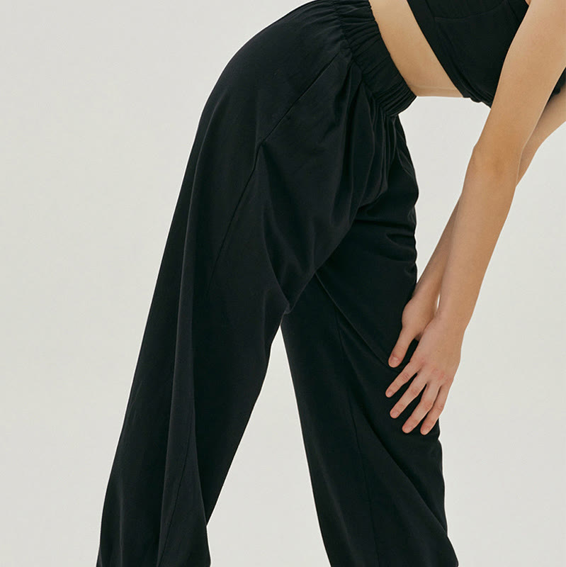 Tactile Breathable Loose Harem Meditation Pants