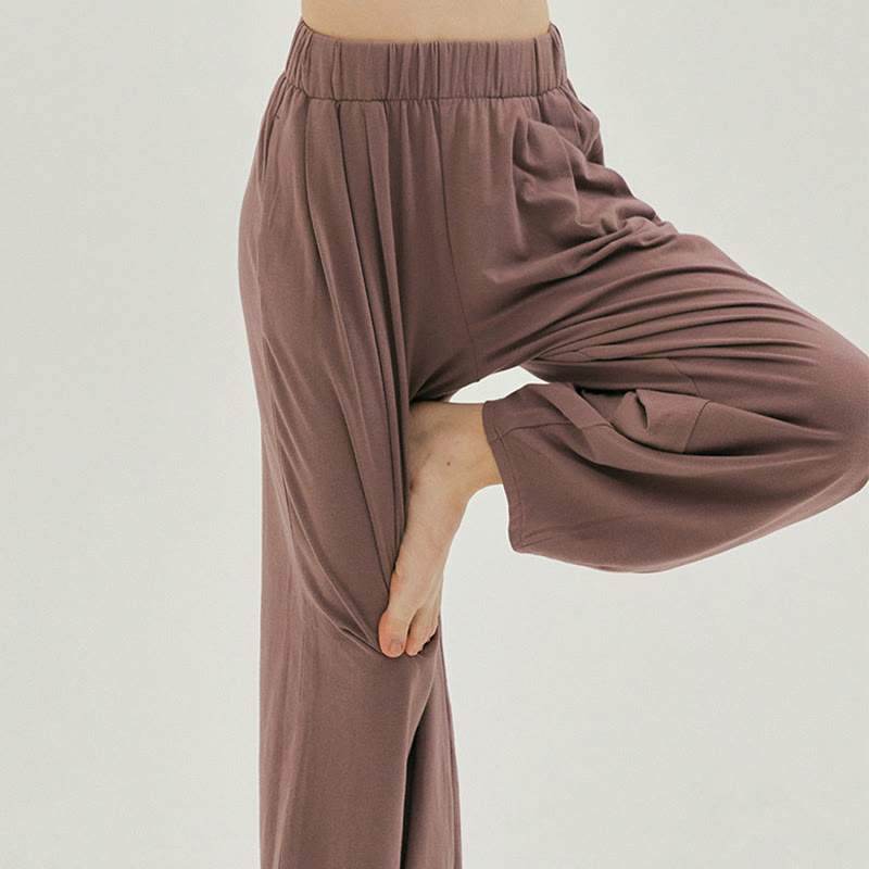 Tactile Breathable Loose Harem Meditation Pants