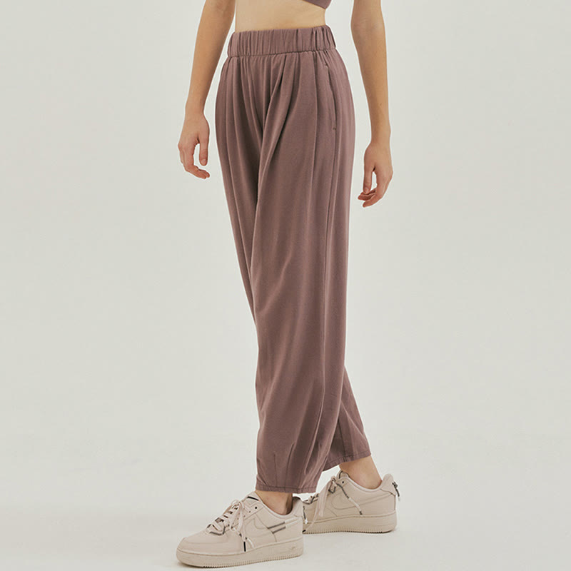 Tactile Breathable Loose Harem Meditation Pants