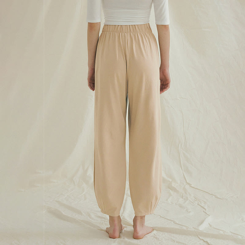 Tactile Breathable Loose Harem Meditation Pants